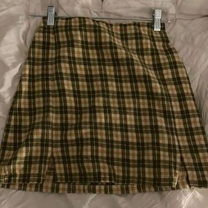 Brandy Melville Plaid Skirt